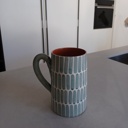 MUG-DASH TALL MUG-SAGE