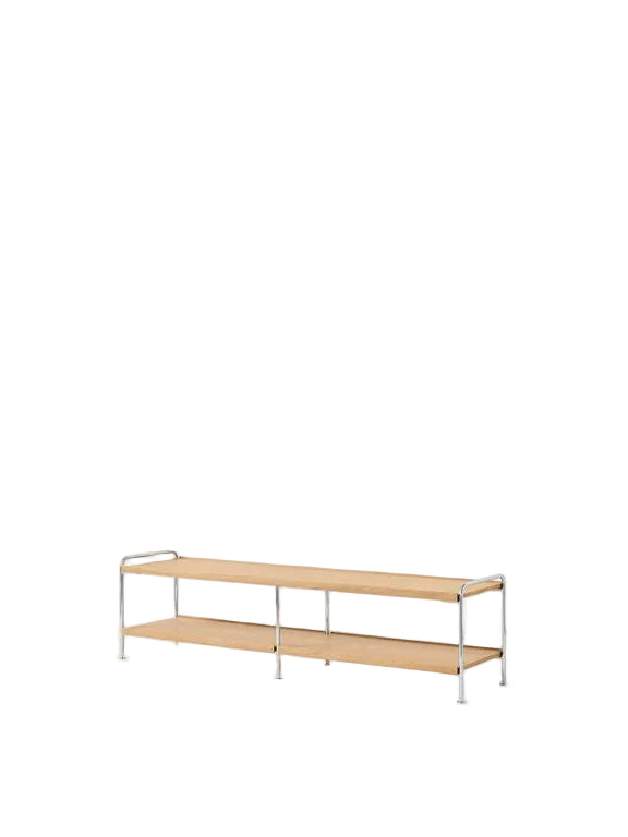 INDOOR - SHELVING UNIT - ALIMA NDS4 - OAK