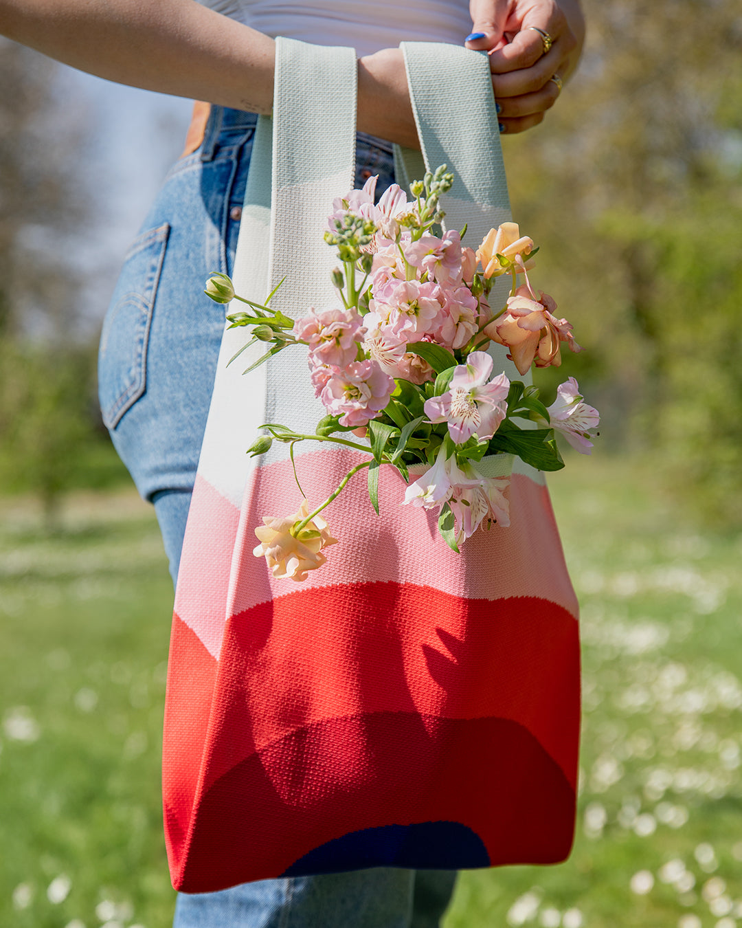BAG - KNIT - 'INDIGO'