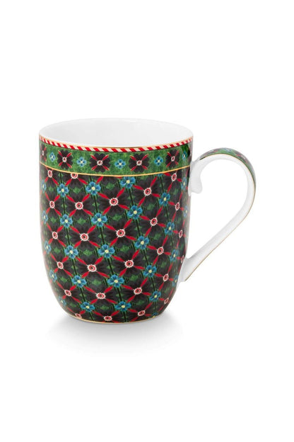 MUG-SMALL CLOVER GREEN