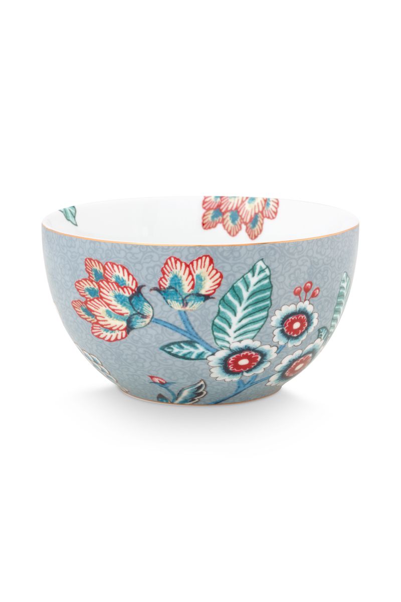 Bowl Flower Festival Light Blue