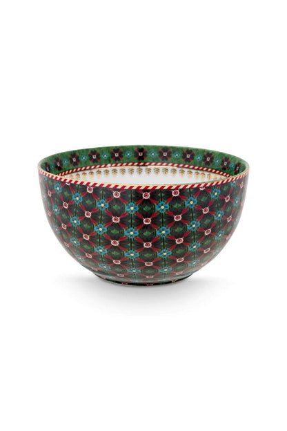 BOWL-CLOVER GREEN 12 CM