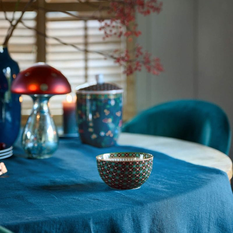 BOWL-CLOVER GREEN 12 CM