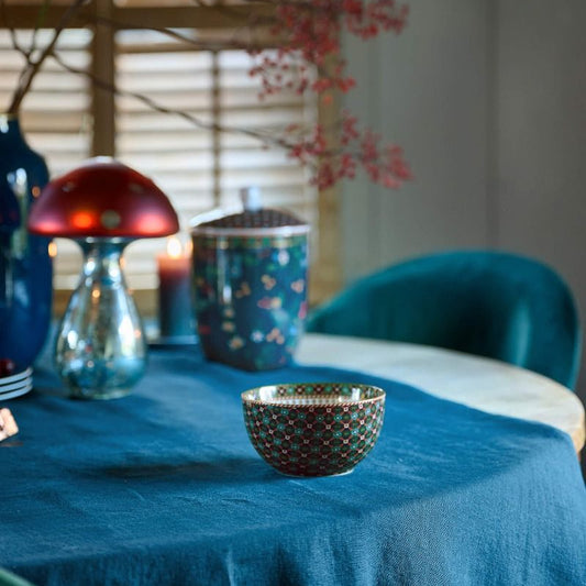 BOWL-CLOVER GREEN 12 CM