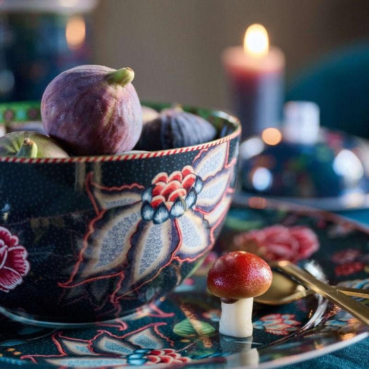 BOWL-BERRY BLUES DIAM.18-BLUE