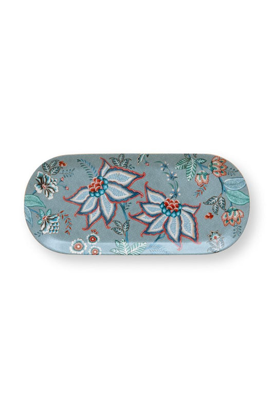 CAKE TRAY-RECTANGULAR-FLOWER