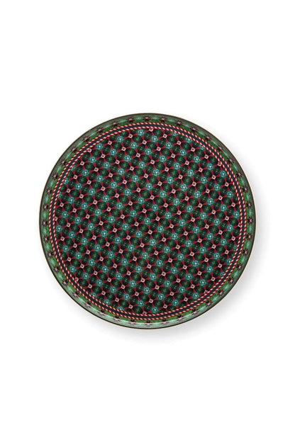 CAKE STAND-MINI CLOVER-GREEN