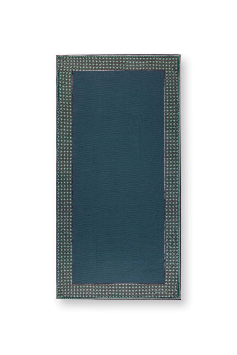 TABLE CLOTH-BERRIES BLUE-BLUE-100 x 100 CM