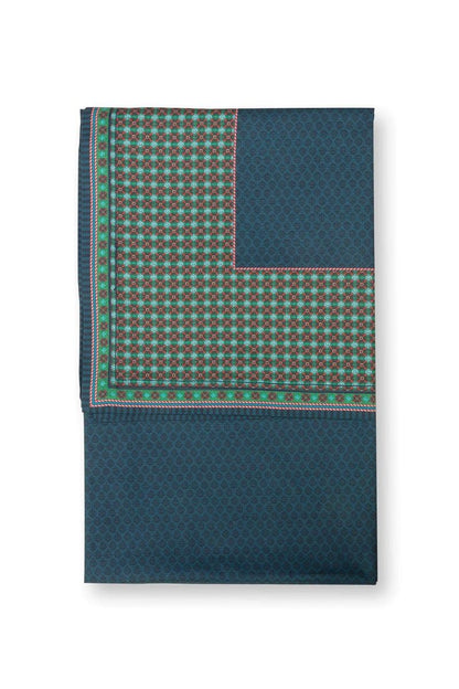 TABLE CLOTH-BERRIES BLUE-BLUE-150 x 250 CM