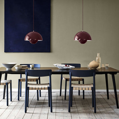 PENDANT-FLOWERPOT VP7-RED BROWN