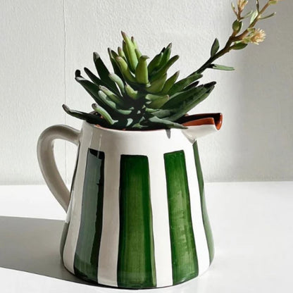 PITCHER-BOLD STRIPE 2L-DARK GREEN