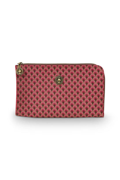 Cosmetic Zipper Pouch Suki Pink