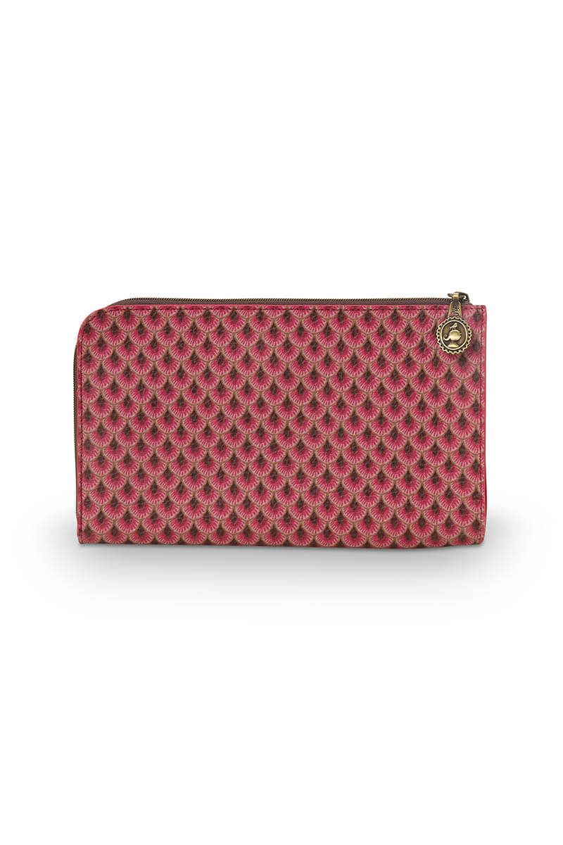 Cosmetic Zipper Pouch Suki Pink