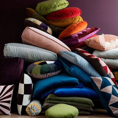 CUSHION-JUNIPER-55X55-VELVET-CARAMEL/D.WHITE/D.BLUE