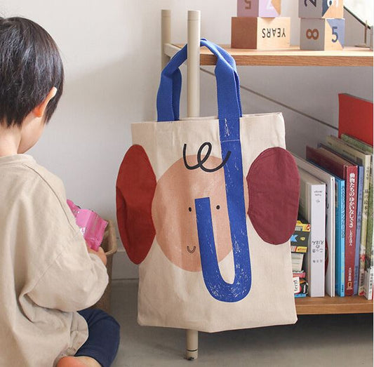BAG-ELEPHANT TOTEBAG