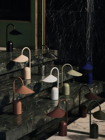 TABLE LAMP-ARUM PORTABLE LAMP-TEA GREEN