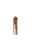 CANDLE-DRYP PILLAR CANDLE H20-DARK CHOCOLATE