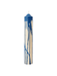 CANDLE-DRYP PILLAR CANDLE H30-DEEP BLUE