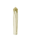 CANDLE-DRYP PILLAR CANDLE H30-OLIVE GREEN