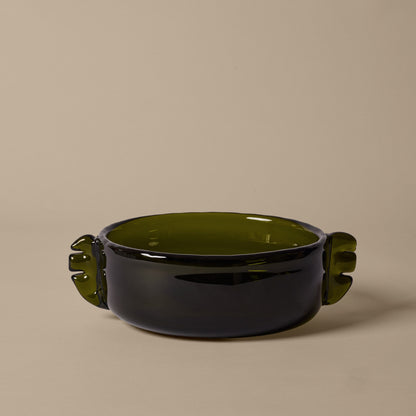 BOWL-ALAS LARGE BOWL-MOSS GREEN