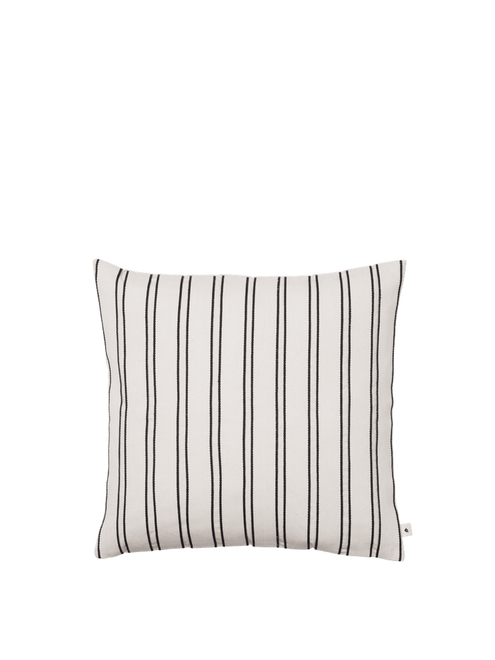 CUSHION-TWILL SQUARE-OFF WHITE/BLACK