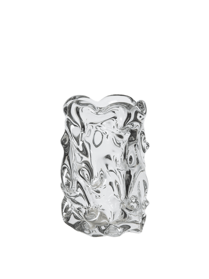 VASE-VIRELLE H18-SMALL-CLEAR