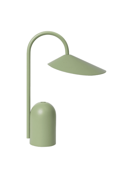 TABLE LAMP-ARUM PORTABLE LAMP-TEA GREEN