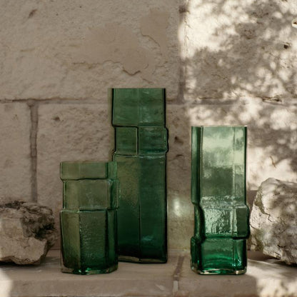 VASE-MURO VASE H23-SMALL-GREEN