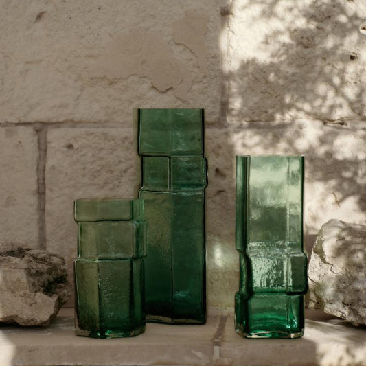 VASE-MURO VASE H30-MEDIUM-GREEN