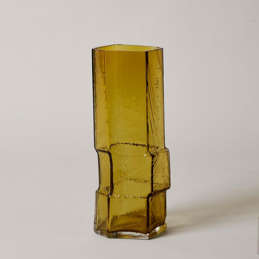 VASE-MURO VASE H30-MEDIUM-AMBER