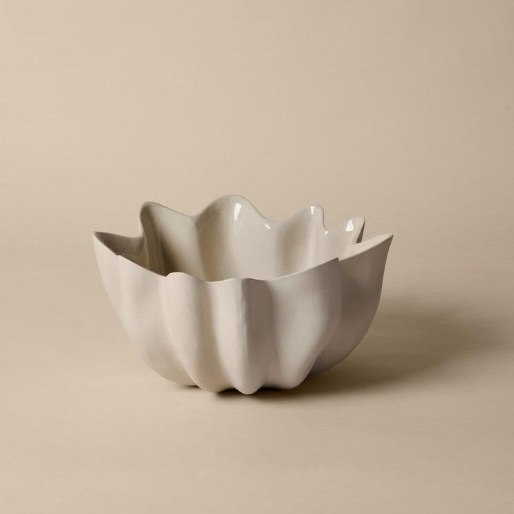 BOWL-NIUM BOWL LARGE-DIAM.36 CM-OFF WHITE