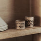 MUG-VUELO GLAZED STONEWARE MUG-DARK CREAM