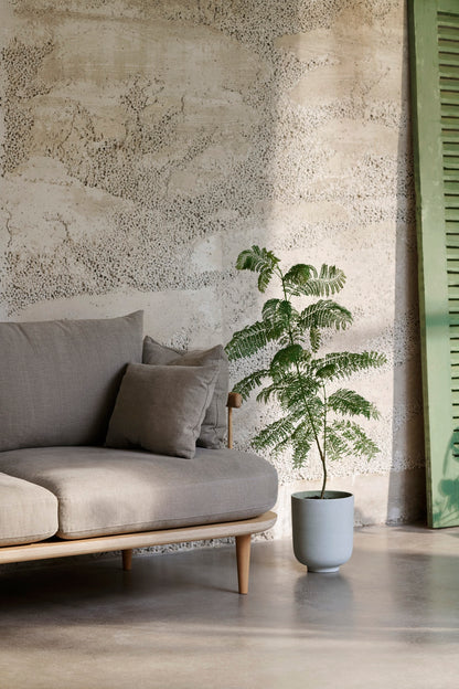 PLANT POT-COLLECT SC72-SILVER-TALL