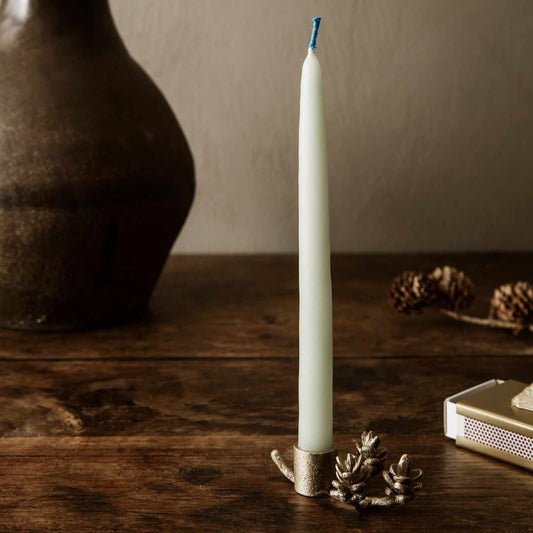 CANDLE HOLDER-FOREST-BRASS