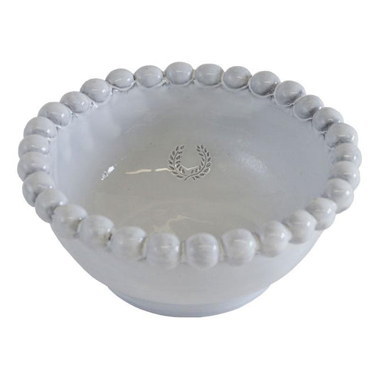 BOWL-COLLANA PERLA MEDIUM-WHITE