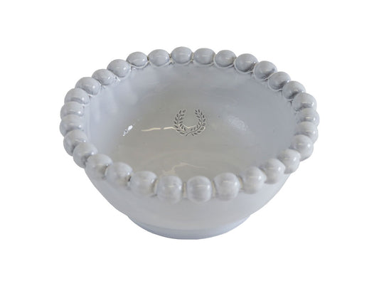 Collana perla medium bowl-white
