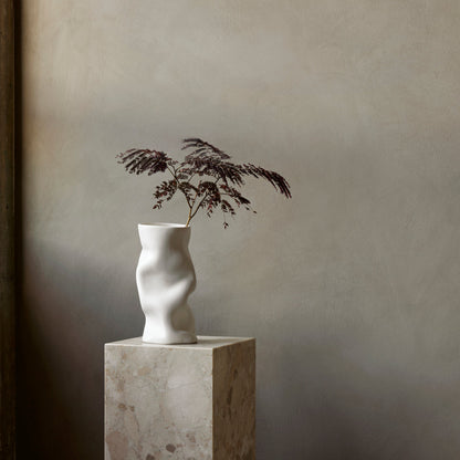 VASE-COLLAPSE 30-WHITE