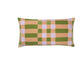 Nellie 40x70 cm velvet cushion-leaves/lavender