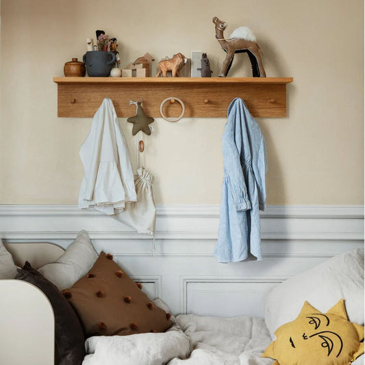 SHELF-PLACE RACK-LARGE-OAK