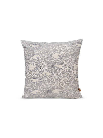 CUSHION-STREAM 50X50 CM-OFF-WHITE