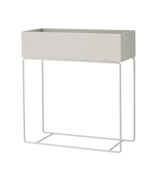 PLANT BOX-LIGHT GREY