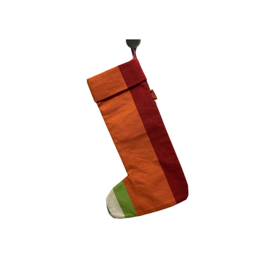 CHRISTMAS-STOCKING-ORANGE/RED/LIME