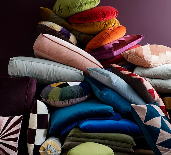 CUSHION-HENNIE 60x60CM VELVET-MULTI