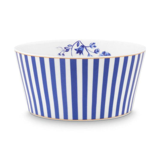 BOWL-ROYAL STRIPES DIAM.12-BLUE