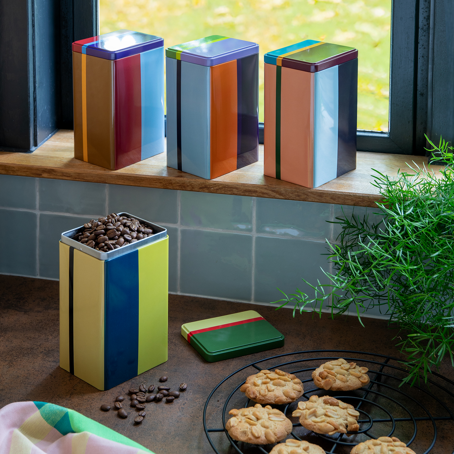 BOXES-YARA TIN BOXES-SET OF 4