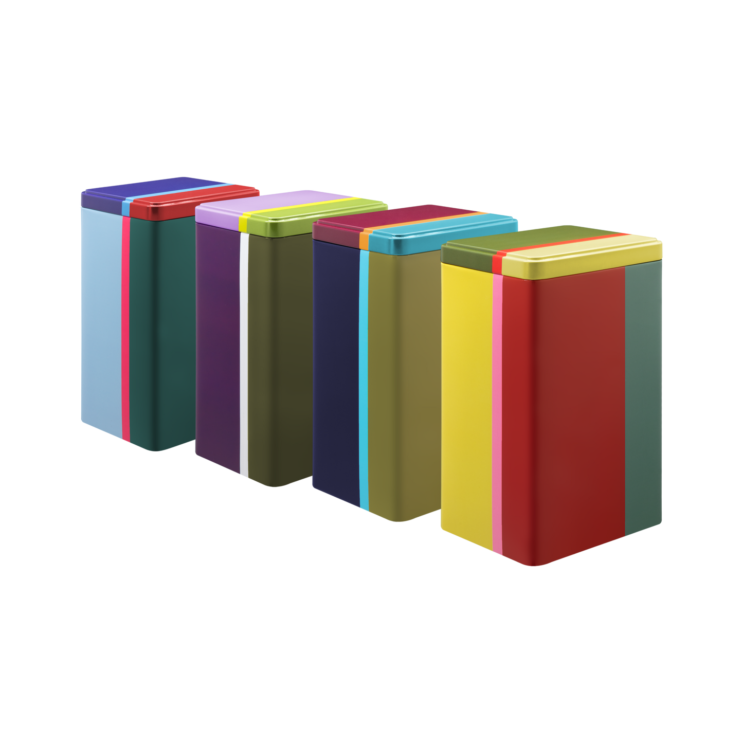 BOXES-YARA TIN BOXES-SET OF 4