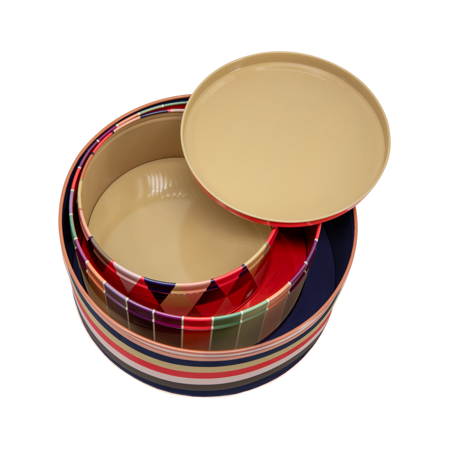 BOXES-KLARA TIN BOXES-SET OF 3