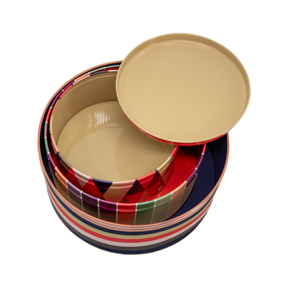 BOXES-KLARA TIN BOXES-SET OF 3