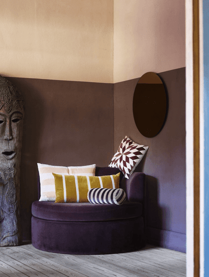 Nova 50x50cm velvet cushion-dark blue