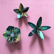 MIHO-DECORATIVE FLOWER-WINTER GARDEN (set of 3)